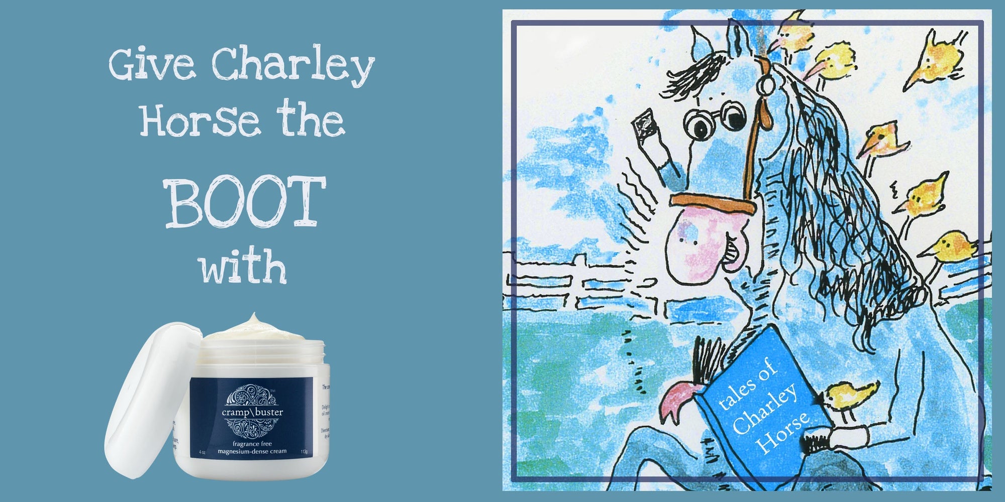 Has Charley Horse got you all Cramped Up?