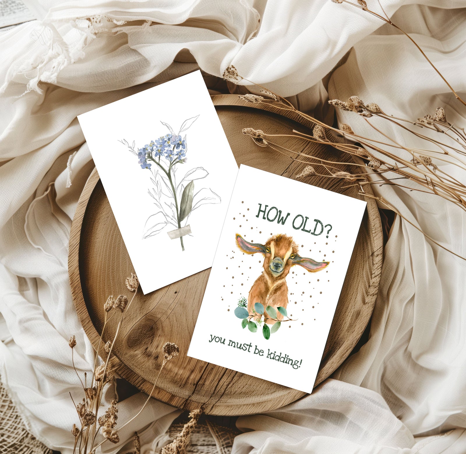 Artisan Watercolor Greeting Cards