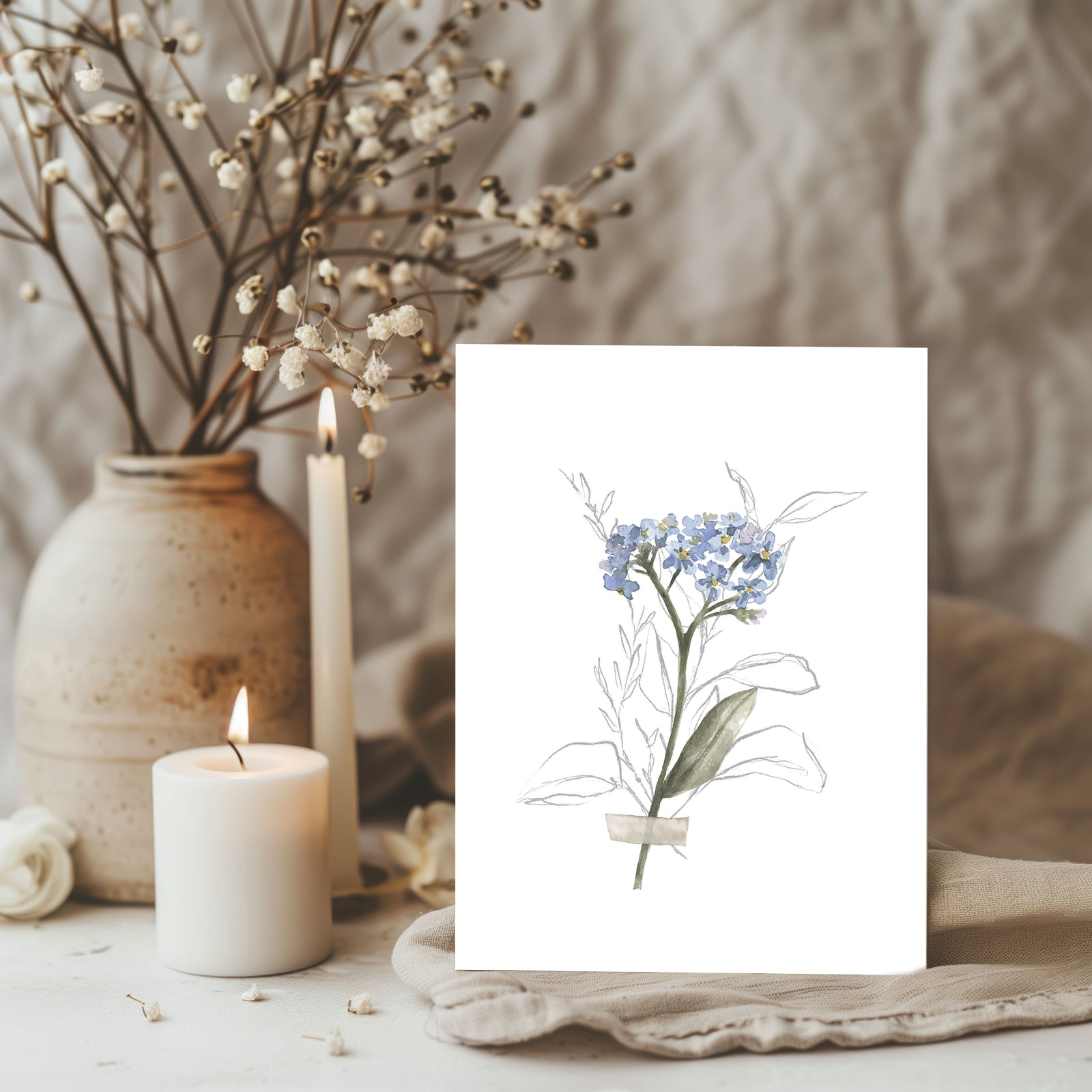 Get Well Greeting card ~ Sending warm wishes for a speedy recovery